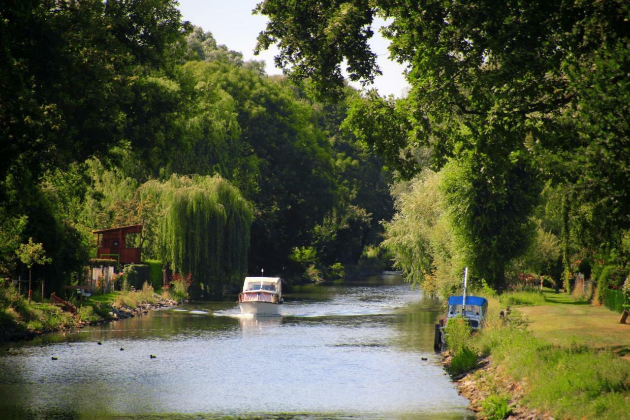 Mitten Im Seenland Und Spreewaldnah, Schoener Garten Storkow  Kültér fotó